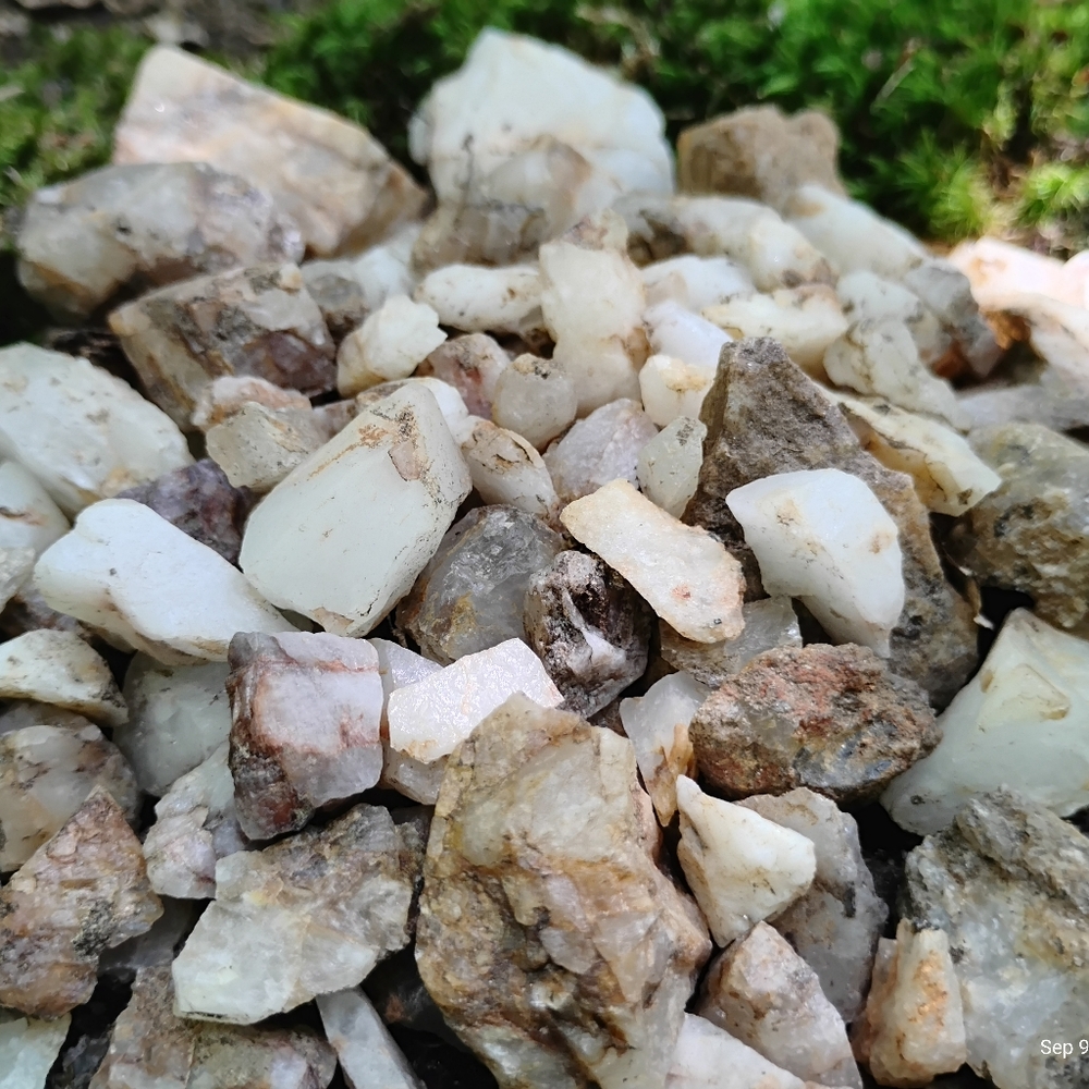 Freshly Harvested Quartz